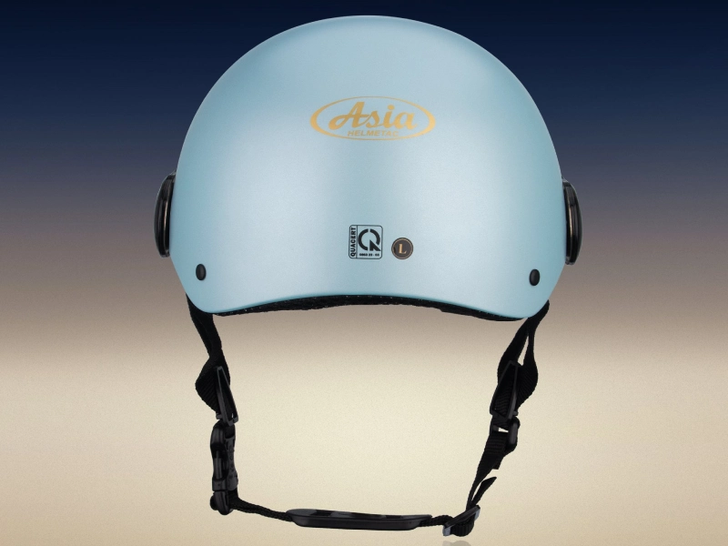 Nhận biết nón bảo hiểm nửa đầu có kính chất lượng cần kiểm tra tem CR