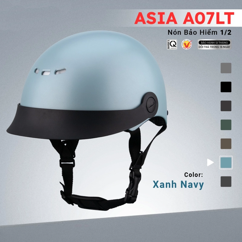 Nón bảo hiểm 1/2 lưỡi trai