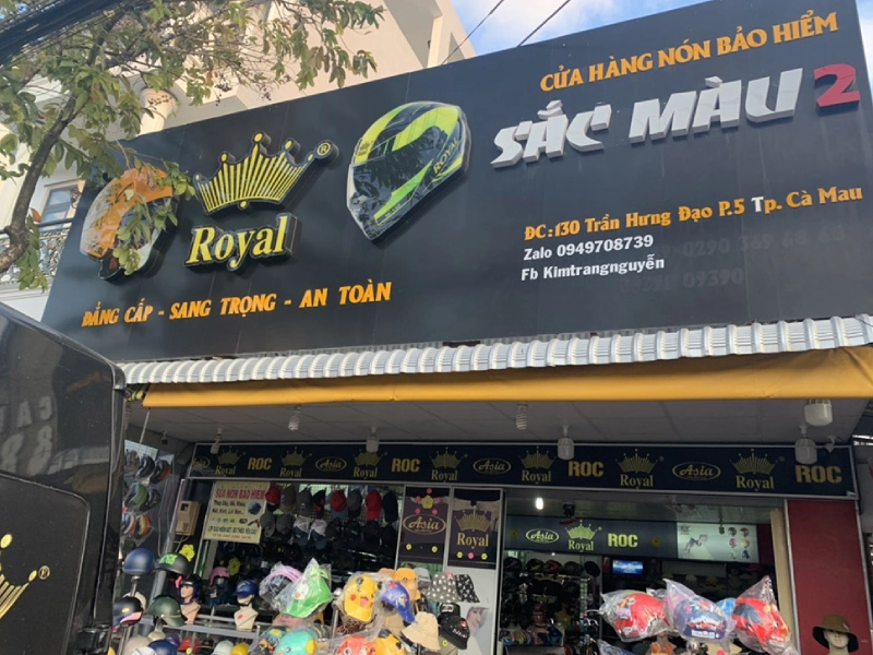 5 cửa hàng nón bảo hiểm gần đây uy tín toàn quốc 4 Cửa hàng nón bảo hiểm gần đây Royal helmet