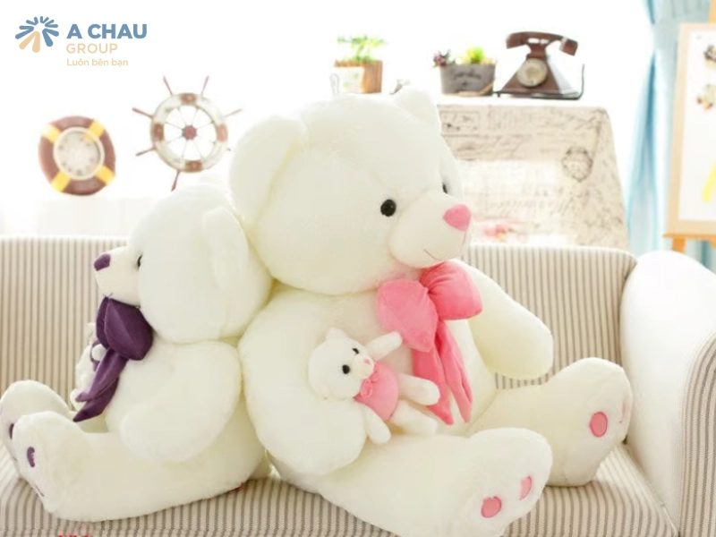 Gấu bông là món quà tặng người yêu cực kỳ dễ thương