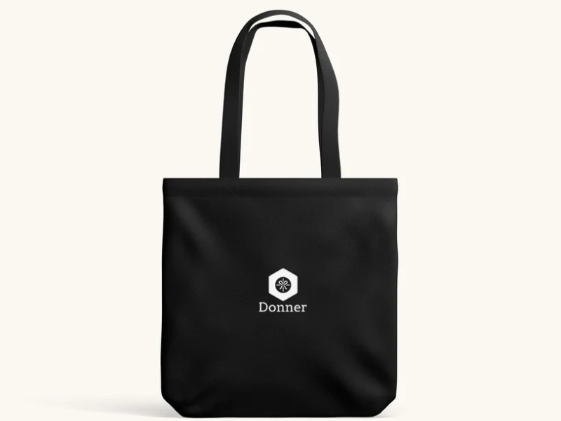  Túi tote canvas in logo
