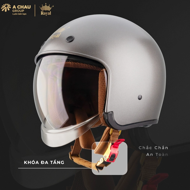 Tiêu chí đánh giá mũ bảo hiểm quảng cáo chất lượng là khóa phải chắc chắn