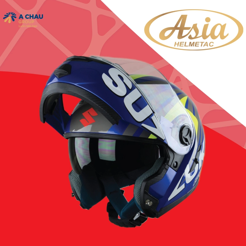 Mũ bảo hiểm fullface lật cằm là gì