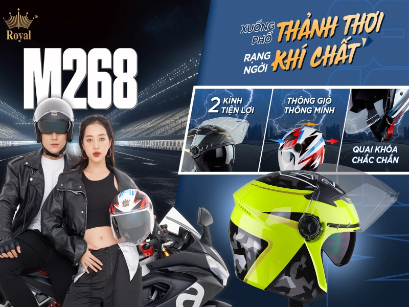 Mũ bảo hiểm và xe máy có quan hệ mật thiết với nhau