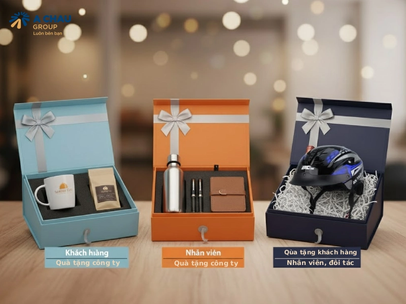 Mua quà tặng công ty chất lượng tùy theo đối tượng