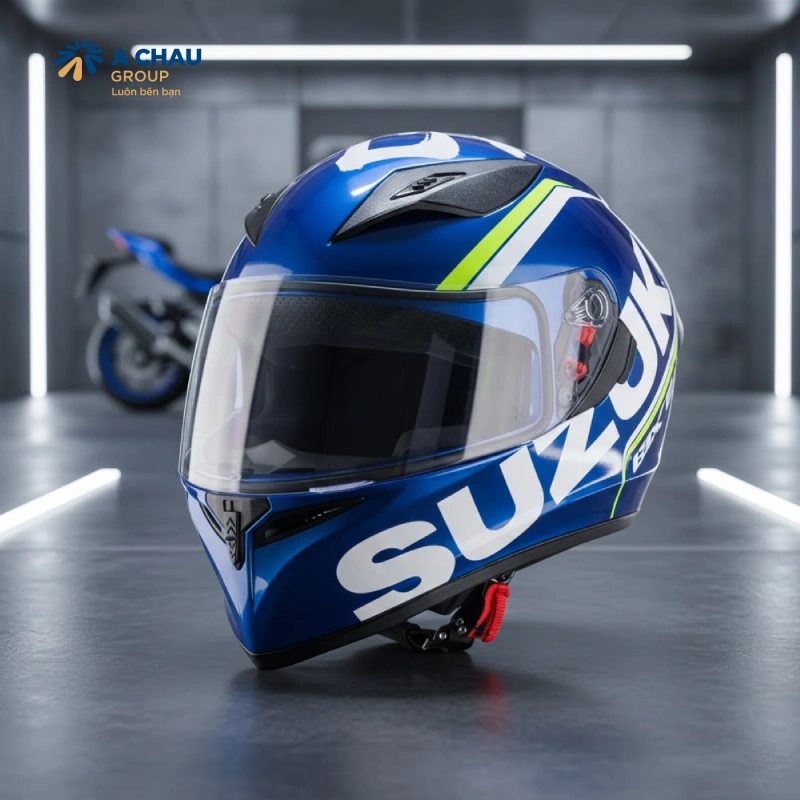 Mũ bảo hiềm fullface in logo là món quà tặng doanh nghiệp tphcm cao cấp cho khách vip