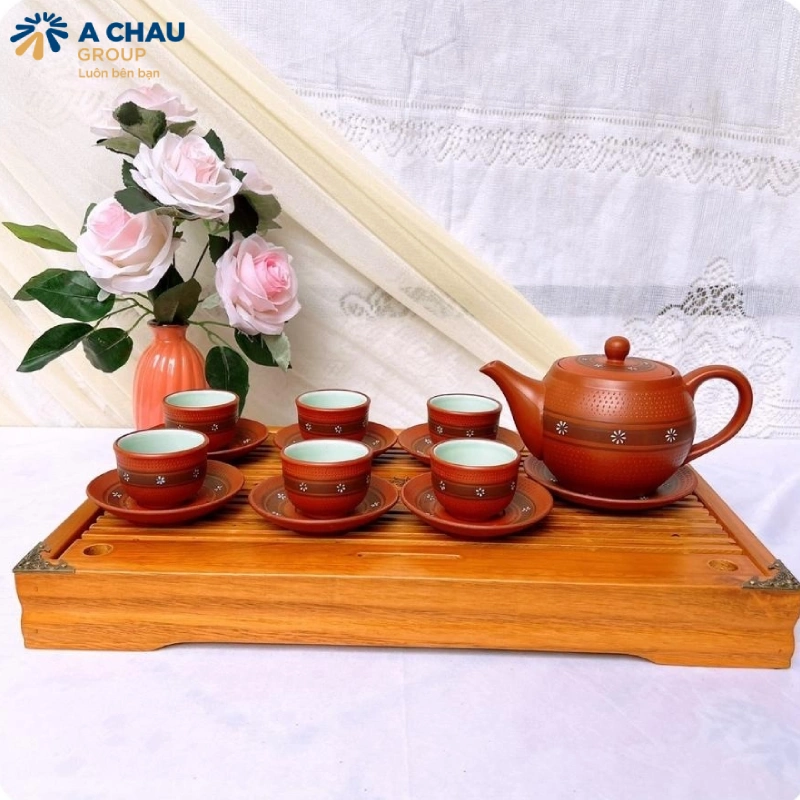 Bộ ám trà cao cấp quà tặng lưu niệm đẳng cấp