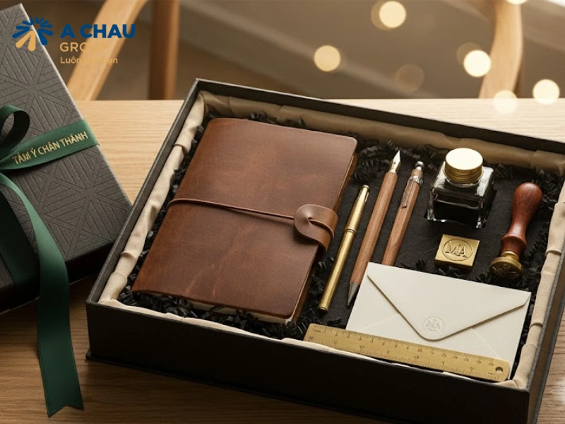 Bộ Văn Phòng Phẩm bộ quà tặng lưu niệm cho công ty
