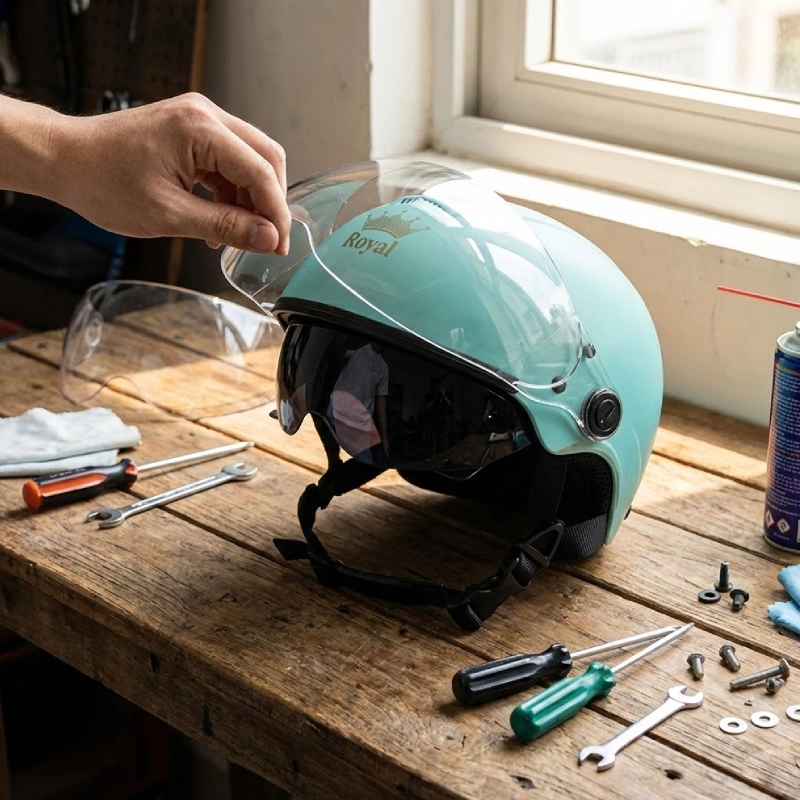 Kiểm tra độ chắc chắn sau khi lắp kính mới 