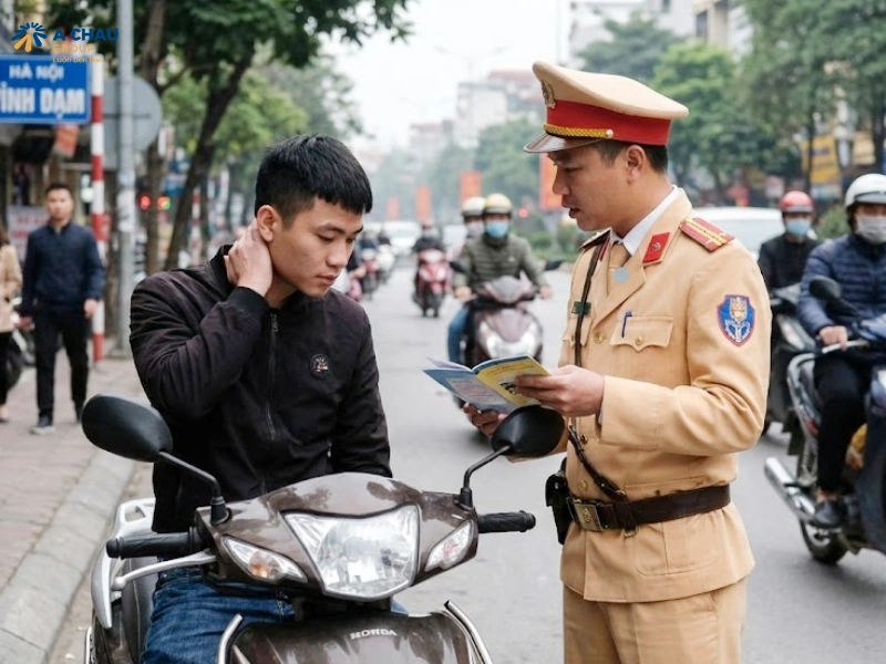 Lỗi không đội mũ bảo hiểm là gì?