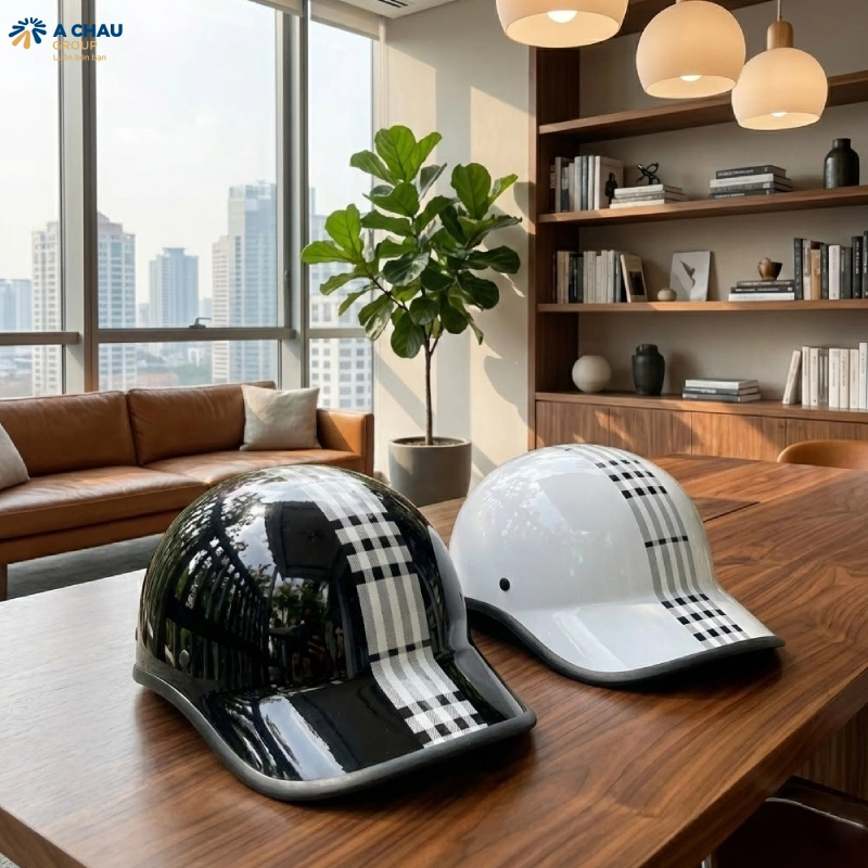 Chọn mũ bảo hiểm quá rẻ để tiết kiệm chi phí là một trong 6 sai lầm khi in logo trên nón bảo hiểm quà tặng