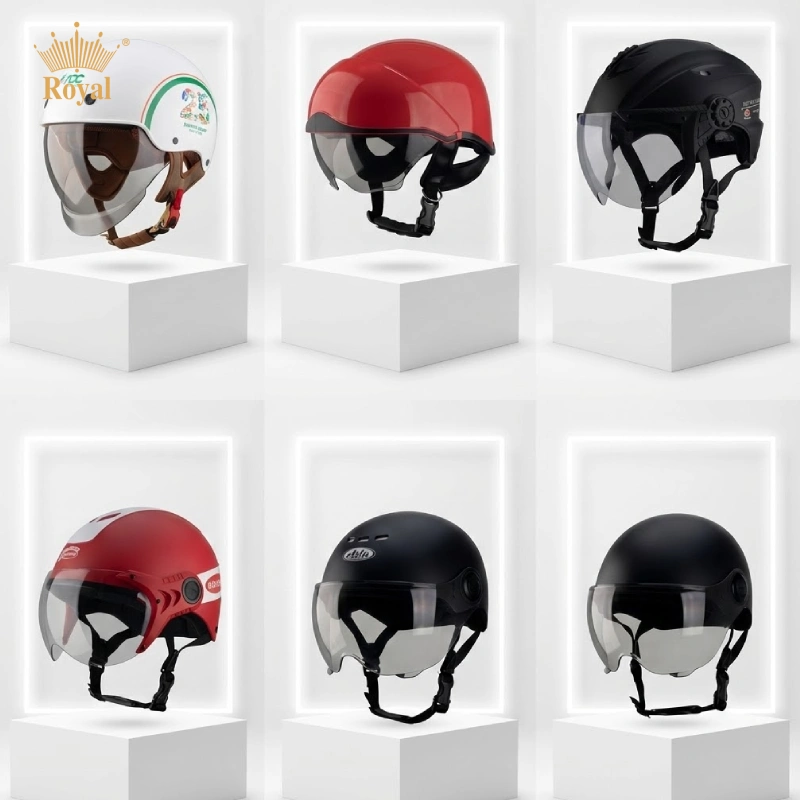 Mẫu mũ bảo hiểm đẹp 1/2 có kính