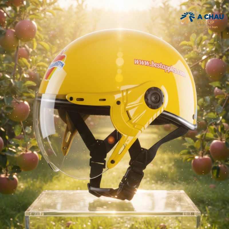 In logo trên mũ bảo hiểm quảng cáo và tối ưu chiến dịch truyền thông thương hiệu 3 Gợi đúng cảm xúc thương hiệu, truyền tải thông điệp một cách tinh tế