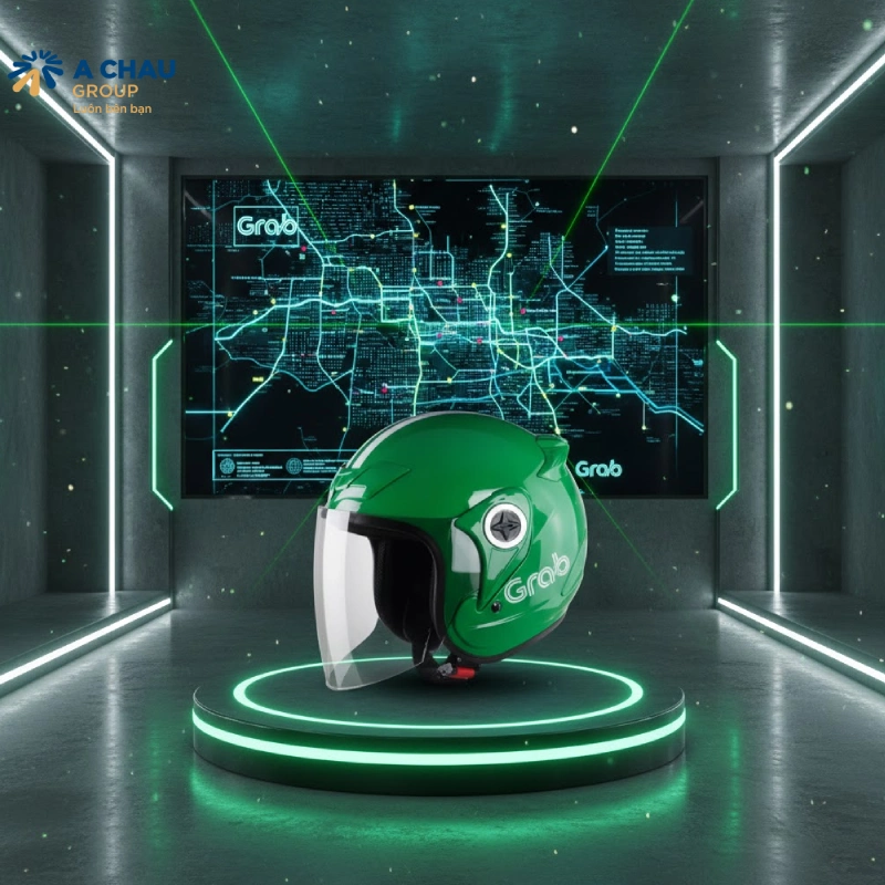 Màu nào phù hợp nhất khi làm mũ bảo hiểm quảng cáo - Màu xanh lá, thân thiện, tươi mới và gần gũi môi trường