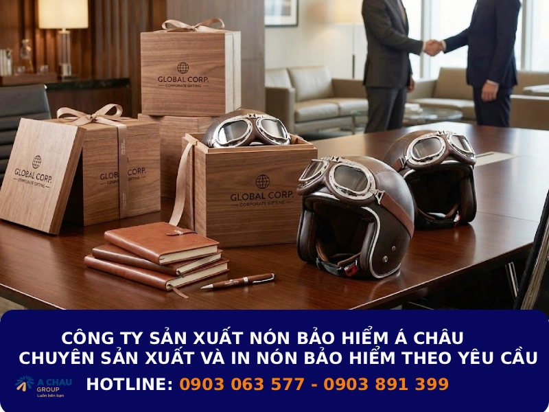 Mũ bảo hiểm phi công có phù hợp làm quà tặng doanh nghiệp không?