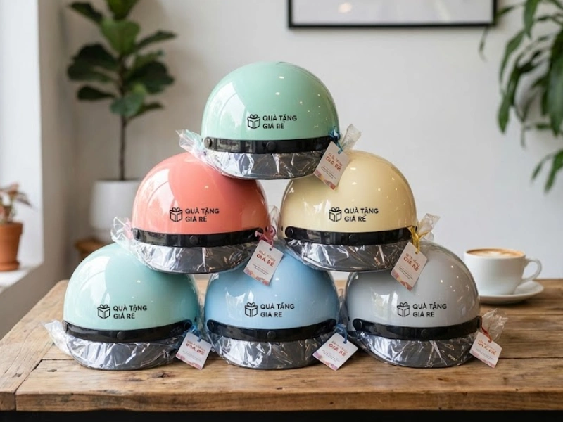 Mũ bảo hiểm quà tặng giá rẻ là gì