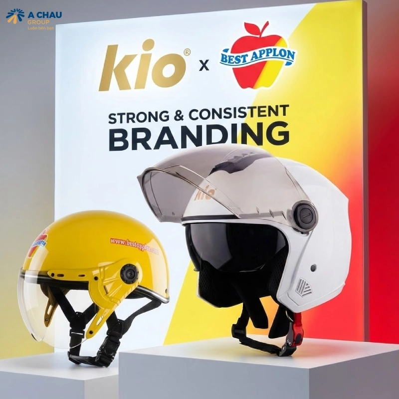 In nón bảo hiểm theo yêu cầu riêng tạo dấu ấn mạnh mẽ