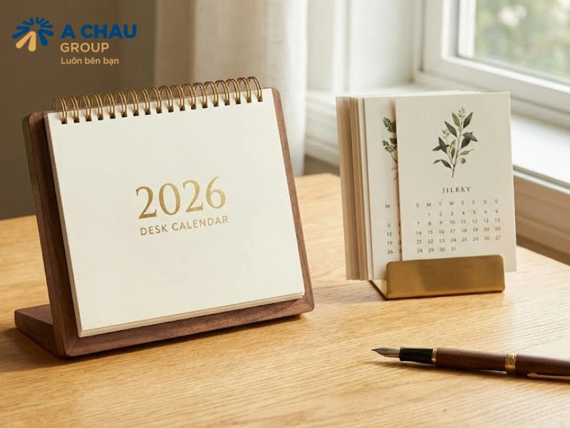 Lịch Để Bàn / Lịch Treo Tường quà tặng lưu niệm ý nghĩa