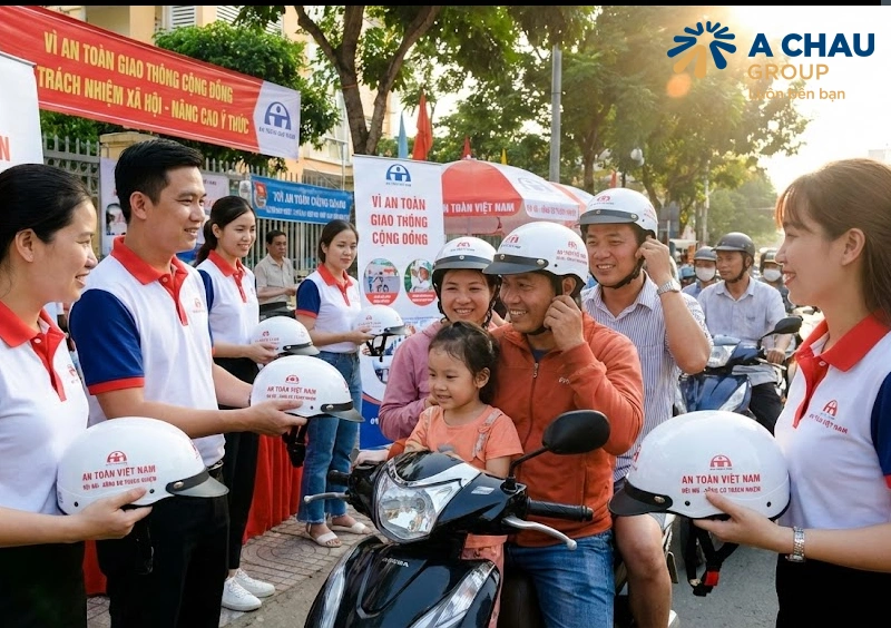 Nón bảo hiểm quảng cáo là gì? Mang lại lợi ích gì? 5 Xây dựng hình ảnh doanh nghiệp có trách nhiệm