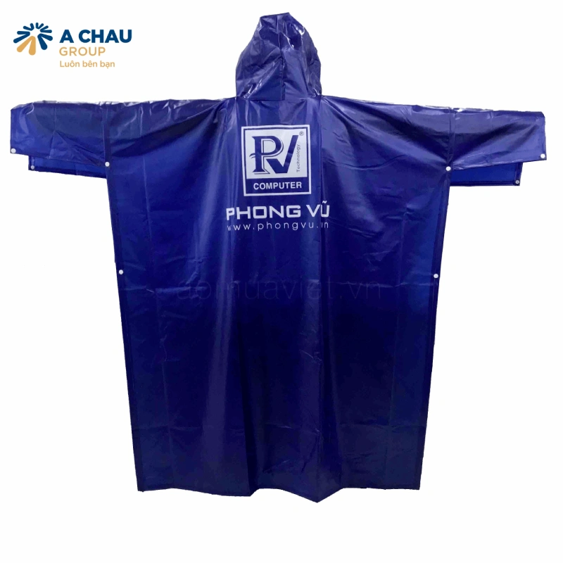 5 món quà tặng doanh nghiệp in logo thịnh hành 2026 4 Áo Mưa In Logo