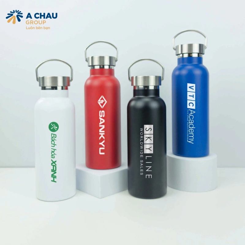 5 món quà tặng doanh nghiệp in logo thịnh hành 2026 6 Bình giữ nhiệt in logo