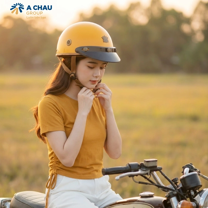 Điều chỉnh độ dài quai mũ