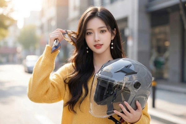 Cách đội nón bảo hiểm không bị xẹp tóc hay nhất