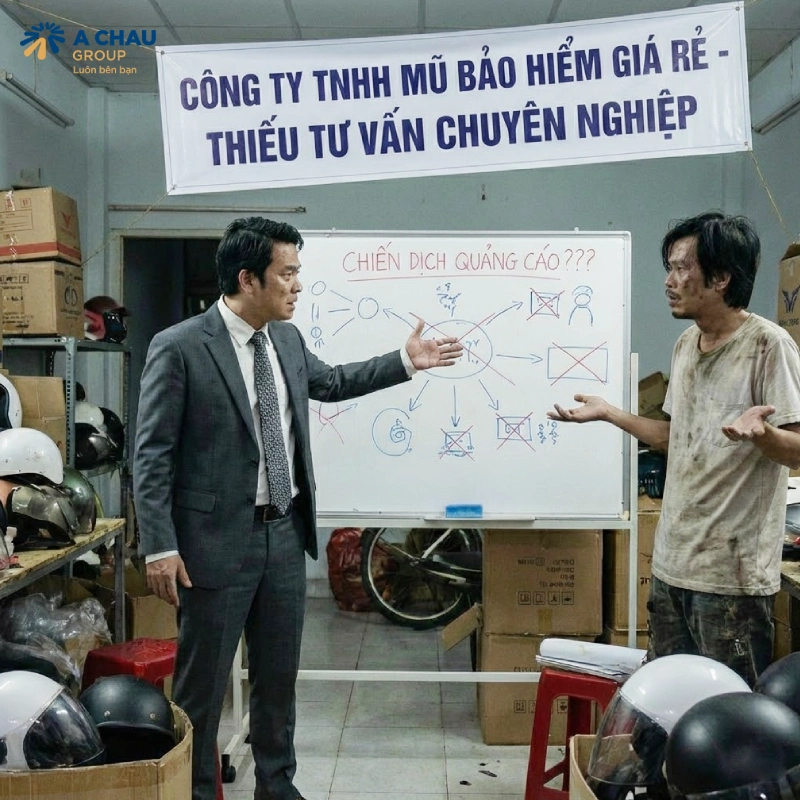 Chọn sai đơn vị sản xuất, thiếu năng lực tư vấn chiến dịch