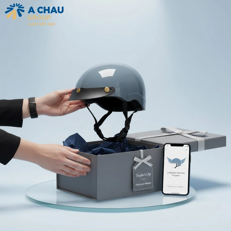 Có nên chọn mũ bảo hiểm siêu nhẹ để làm quà tặng