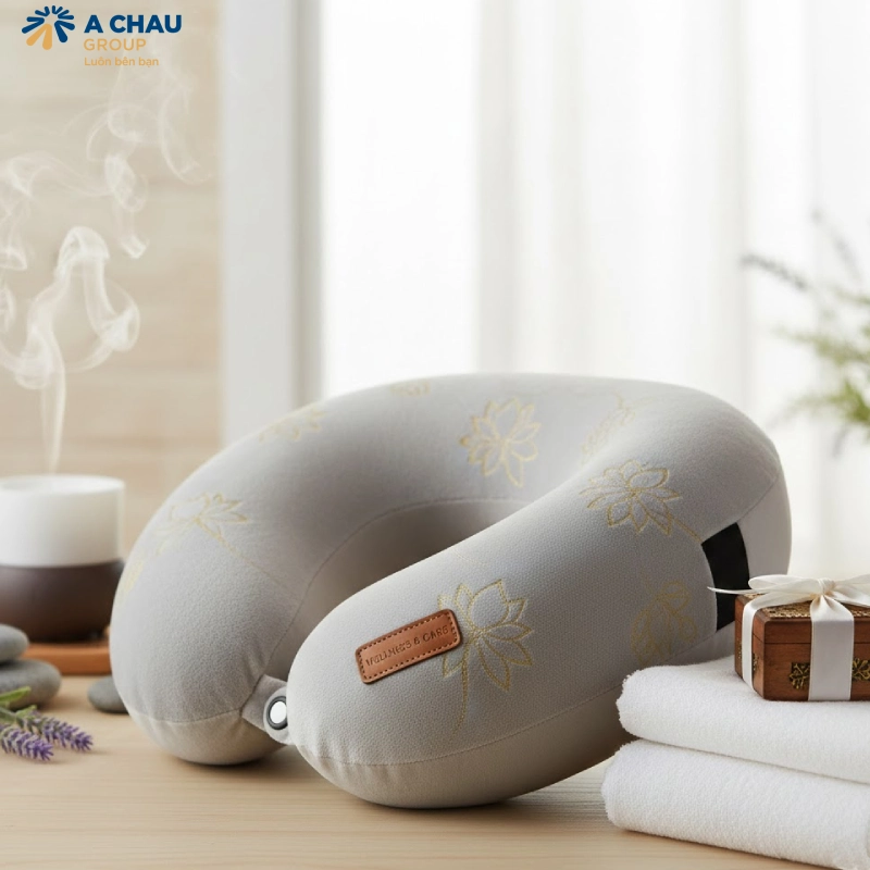 Gối cổ thư giãn, quà tặng chăm sóc sức khỏe