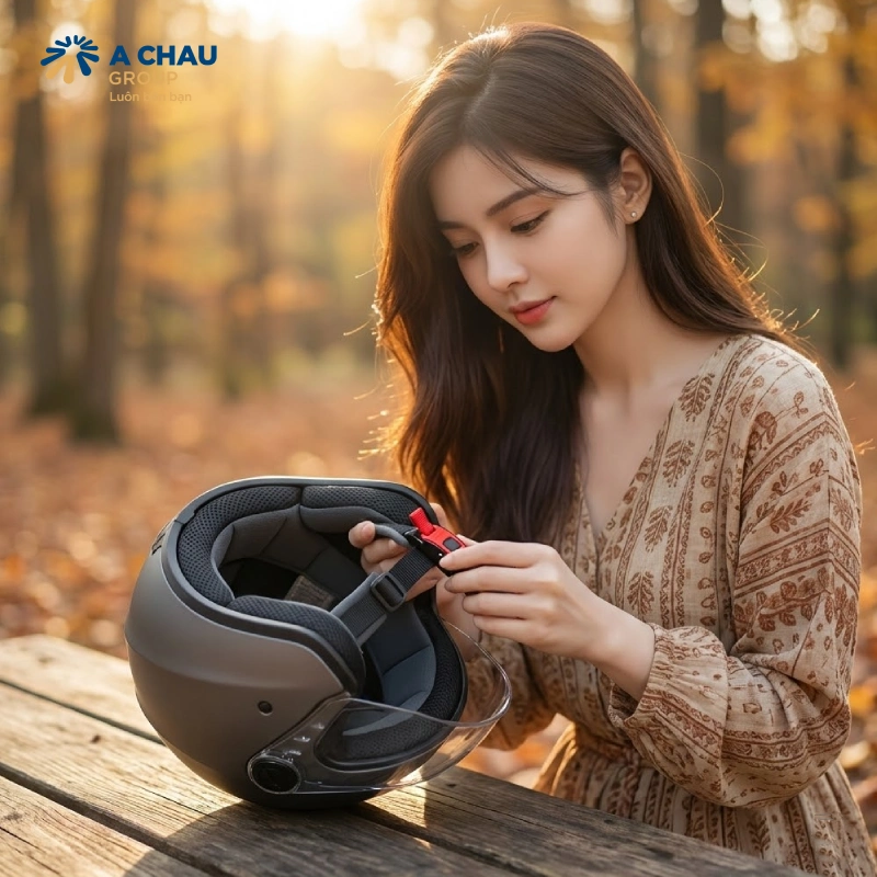 Kiểm tra dây quai và khóa an toàn