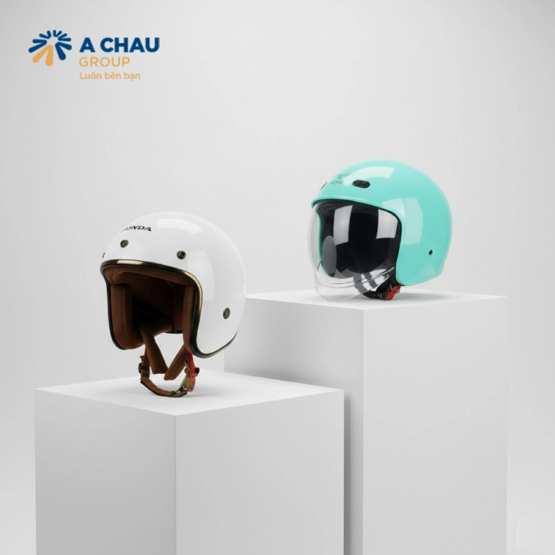 Mũ bảo hiểm quà tặng khai trương công ty bằng Mũ bảo hiểm 3/4