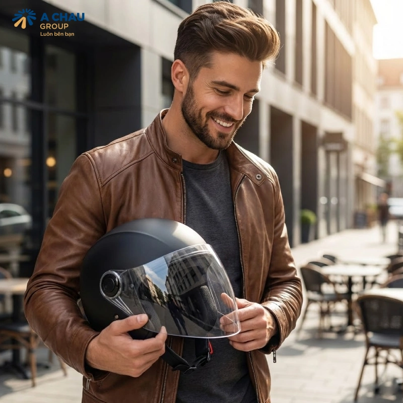 Nón bảo hiểm cho nam đẹp sia A12K