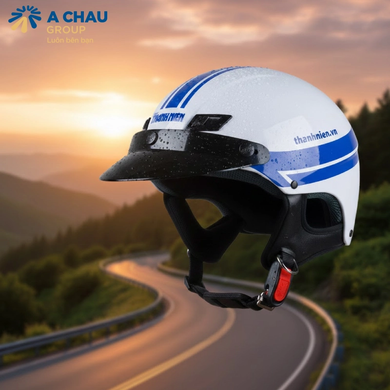 Mũ bảo hiểm quảng cáo có dùng được lâu không