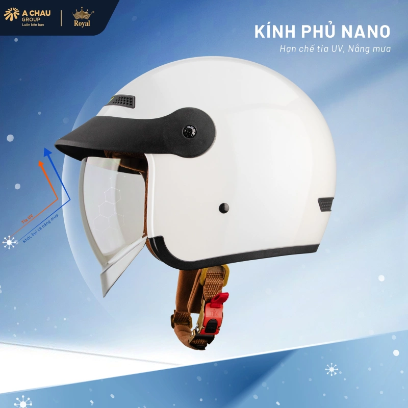 Nón bảo hiểm 3/4 Royal M139 LUX