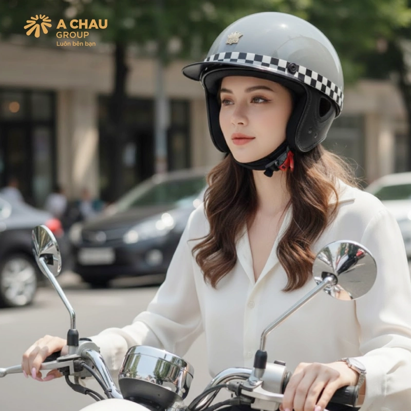 Mũ bảo hiểm thời trang được đội nếu mũ đạt chuẩn