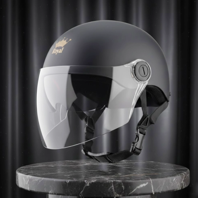 Mũ bảo hiểm có kính thời trang