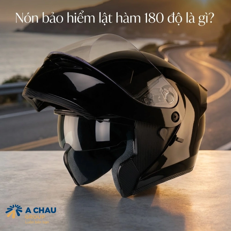 Nón bảo hiểm lật hàm 180 độ là gì? nên mua loại nào? 1 Nón bảo hiểm lật hàm 180 độ là gì?
