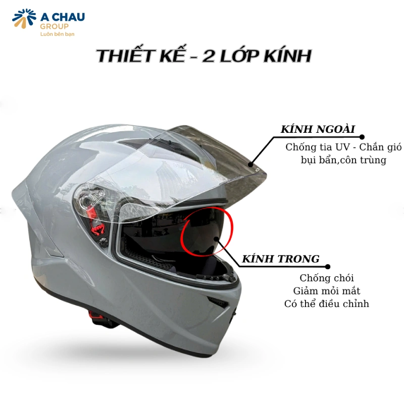 Mũ bảo hiểm fullface Royal M266