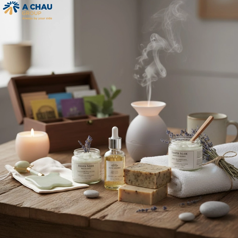Set quà chăm sóc sức khỏe và sắc đẹp quà khai trương spa hữu ích