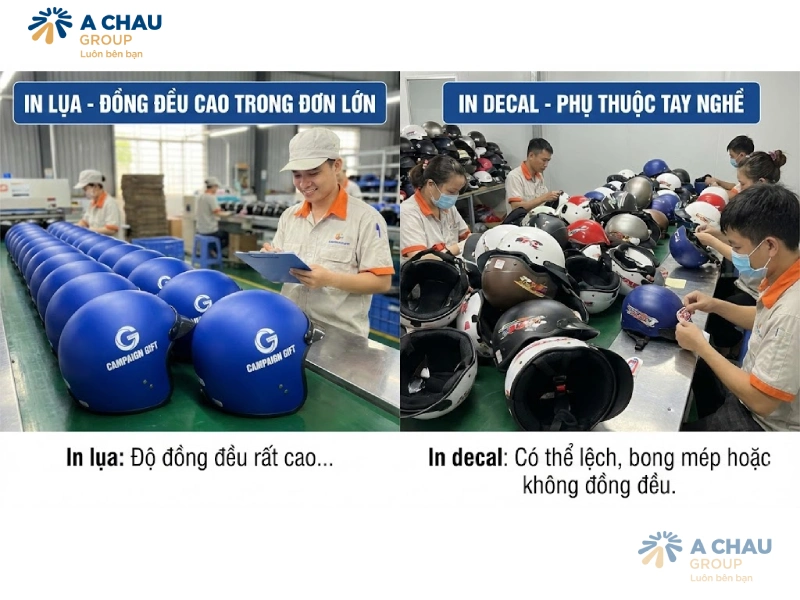 So sánh về tính đồng đều trong đơn hàng lớn