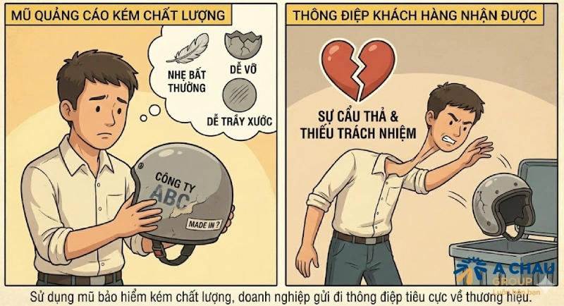 Hủy hoại uy tín thương hiệu một cách âm thầm nhưng lâu dài
