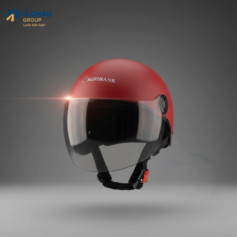 Lựa chọn mũ bảo hiểm quảng cáo Logo không cần lớn, nhưng phải tinh tế