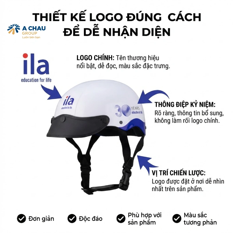 Thiết kế logo đúng cách để dễ nhận diện