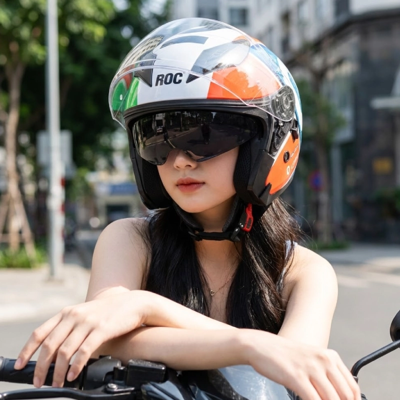 khách hàng yêu thích mũ bảo hiểm in logo là vì phù hợp với mọi đối tượng sử dụng