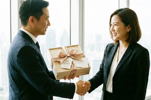 Tặng quà cho đối tác