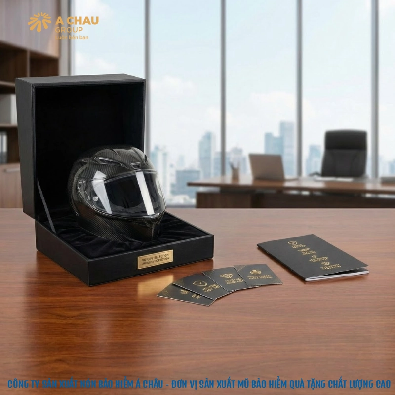 Vì sao mũ bảo hiểm cao cấp ngày càng được chọn làm quà tặng khách hàng VIP?