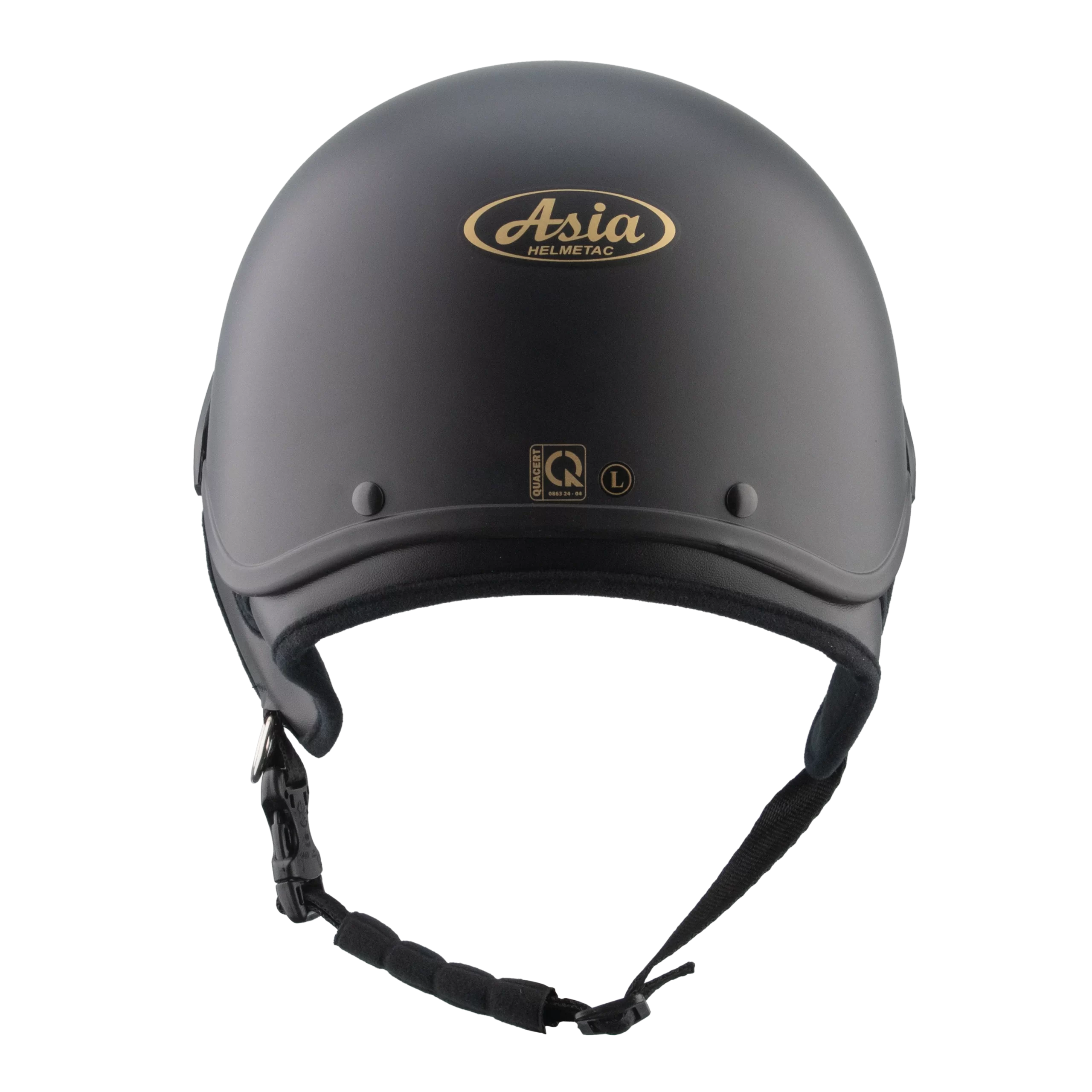 Mũ bảo hiểm 1/2 có kính Asia A19 5 Sau lưng