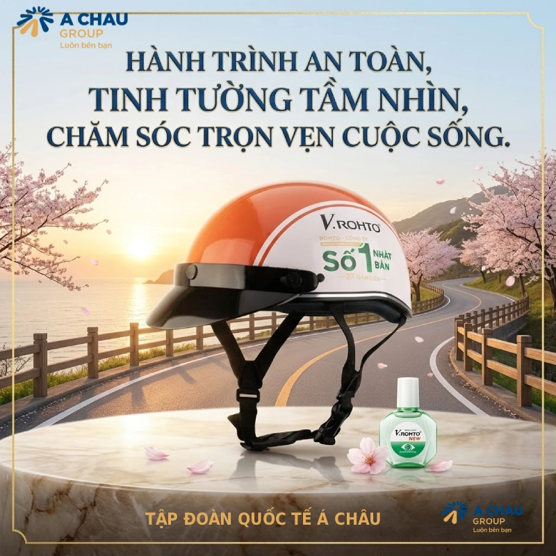 Qùa tặng nón bảo hiểm gắn với một thông điệp lớn hơn