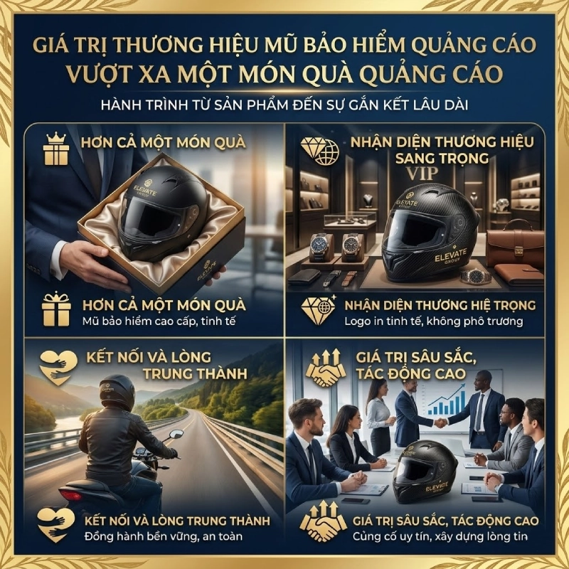 Giá trị thương hiệu vượt xa một món quà quảng cáo